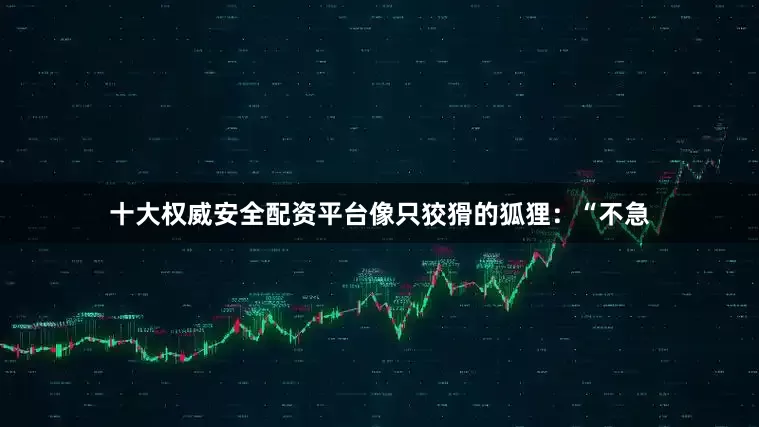 十大权威安全配资平台像只狡猾的狐狸：“不急