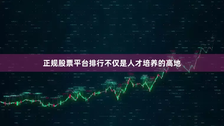 正规股票平台排行不仅是人才培养的高地